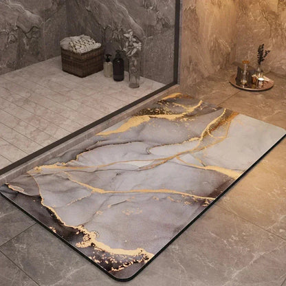 AquaLuxe – Quick-Dry Bathroom Mat