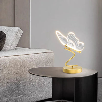 Luxury Butterfly Table Lamp – Elegant LED Mood Lighting for Home & Office