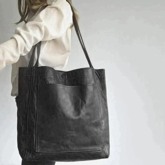Eva | Luxury Leather Handbag for Women – Elegant Everyday Shoulder Bag with Inner Compartments