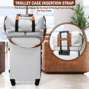 Travel & Sports Bag | Waterproof Duffel for Gym, Weekend Trips & Holidays | Unisex Carryall