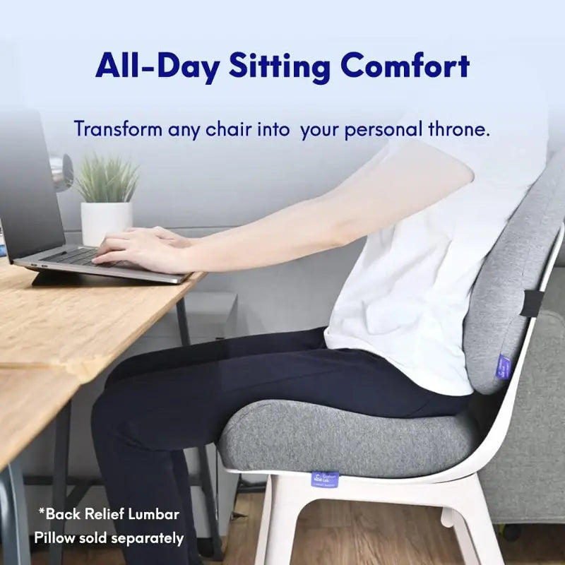 CloudComfort Memory Foam Seat Cushion