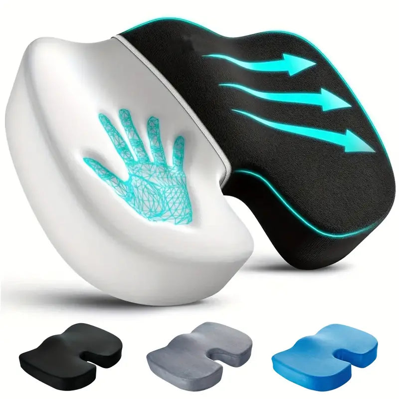 Comfort Cloud Memory Foam Seat Cushion