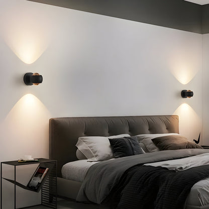 ModernEdge Light – Contemporary 360° Rotating Indoor Wall Light