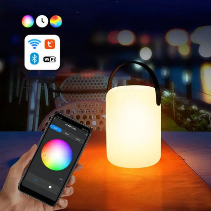 LuminaFusion Lamp – Portable Waterproof Cordless Table Lamp with Remote Control
