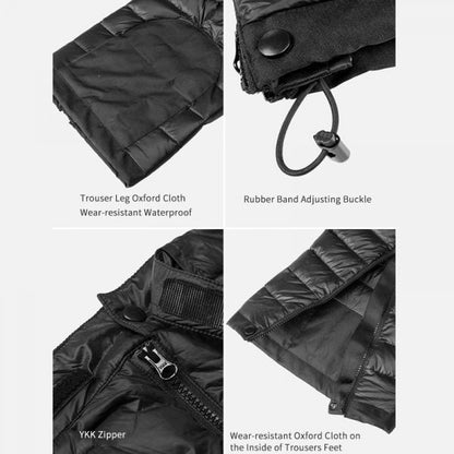 Premium Outdoor Thermal Goose Down Trousers – Waterproof & Windproof Winter Pants for Hiking, Camping & Skiing