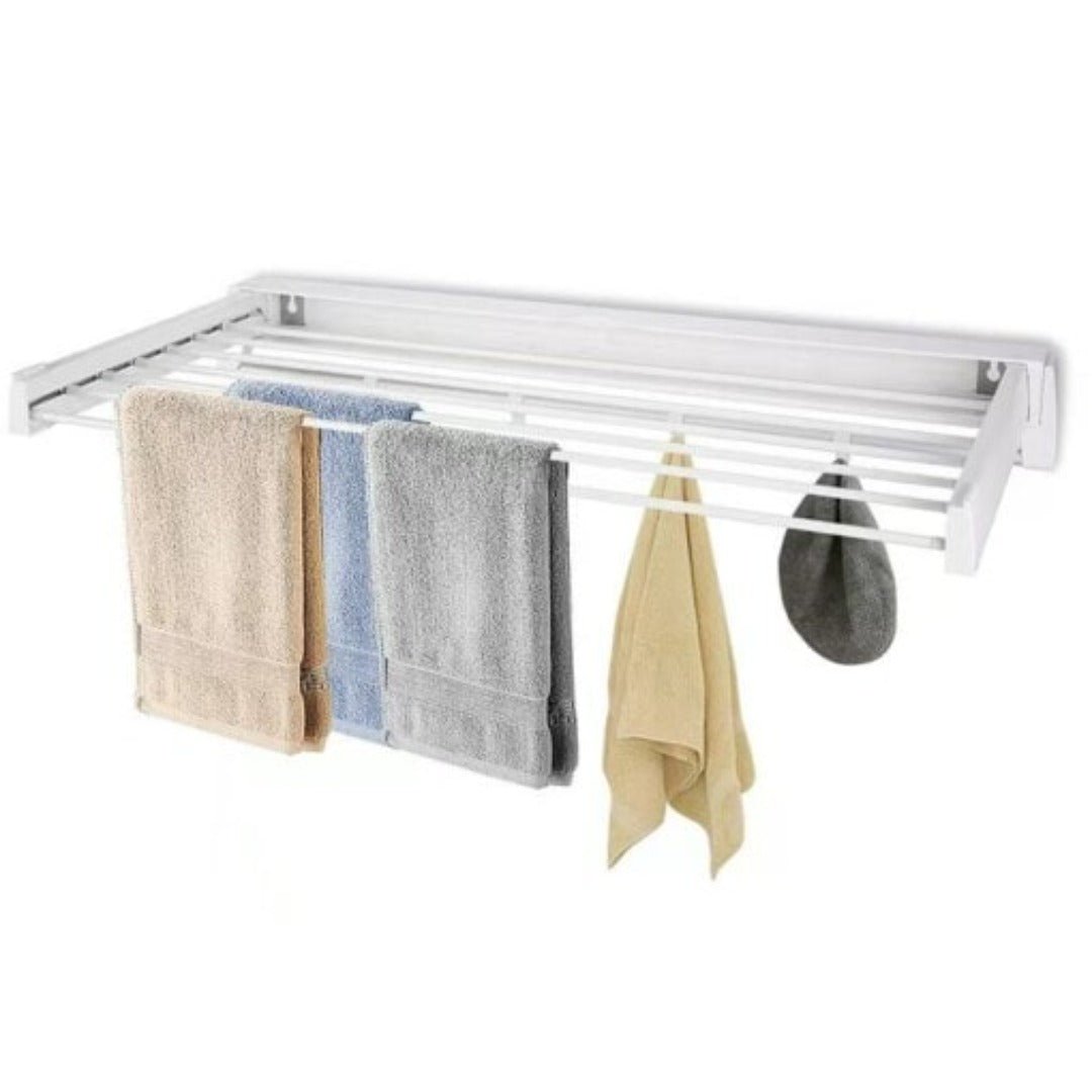 Foldable Wall-Mounted Drying Rack – Space-Saving Laundry Drying Solution