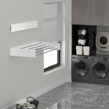 Foldable Wall-Mounted Drying Rack – Space-Saving Laundry Drying Solution