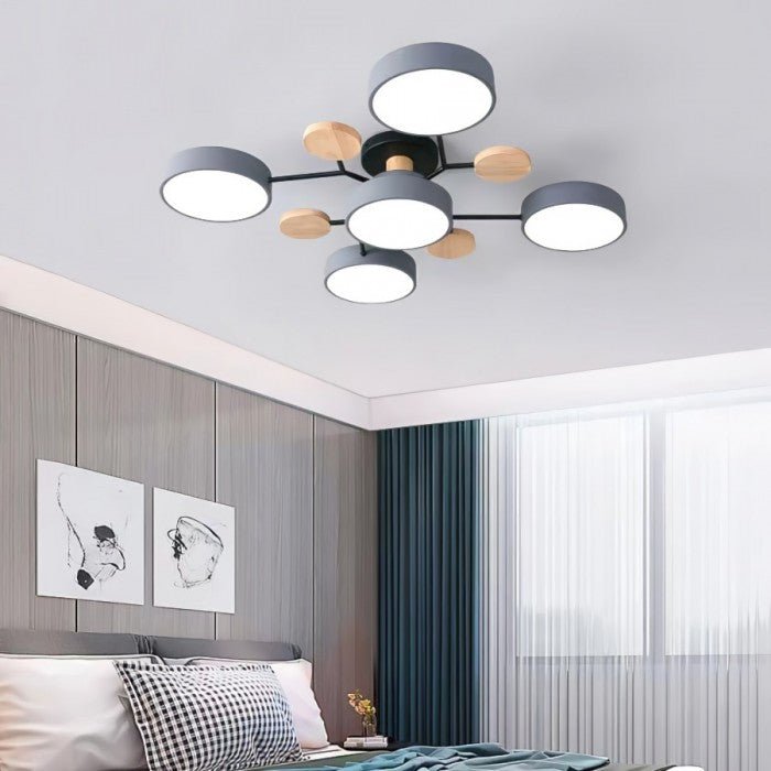 Scandinavian LED Ceiling Light – Modern Branch Design with Warm White Illumination & Energy Efficient Technology