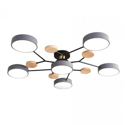 Scandinavian LED Ceiling Light – Modern Branch Design with Warm White Illumination & Energy Efficient Technology