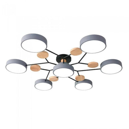 Scandinavian LED Ceiling Light – Modern Branch Design with Warm White Illumination & Energy Efficient Technology