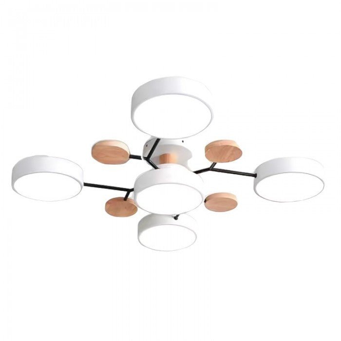 Scandinavian LED Ceiling Light – Modern Branch Design with Warm White Illumination & Energy Efficient Technology