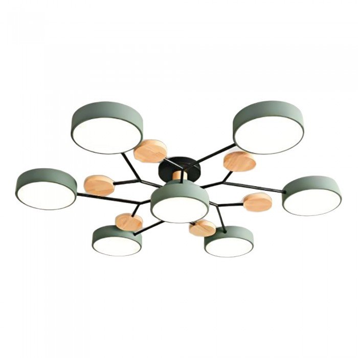 Scandinavian LED Ceiling Light – Modern Branch Design with Warm White Illumination & Energy Efficient Technology