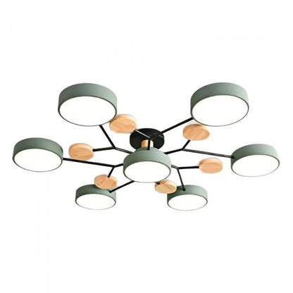 Scandinavian LED Ceiling Light – Modern Branch Design with Warm White Illumination & Energy Efficient Technology