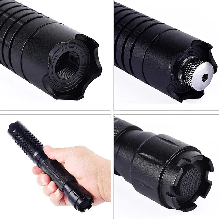 BlazeMaster Tactical Laser Torch – Outdoor Survival & Fire Starter Flashlight