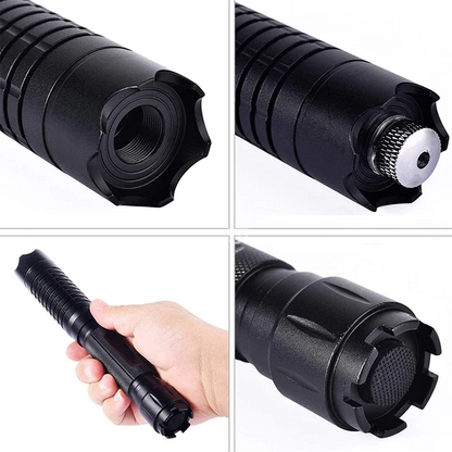 BlazeMaster Tactical Laser Torch – Outdoor Survival & Fire Starter Flashlight