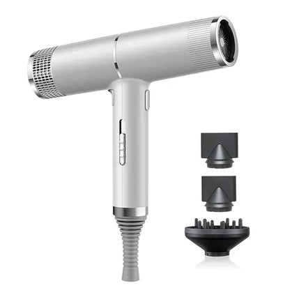AeroBlitz Ultra-Lightweight Professional Hair Dryer – High-Speed Motor