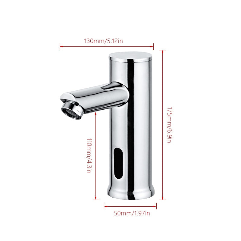 AquaSense Automatic Infrared Sensor Tap – Touchless Water Control for Hygiene & Efficiency