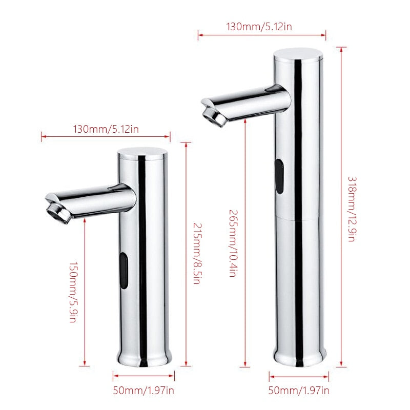 AquaSense Automatic Infrared Sensor Tap – Touchless Water Control for Hygiene & Efficiency