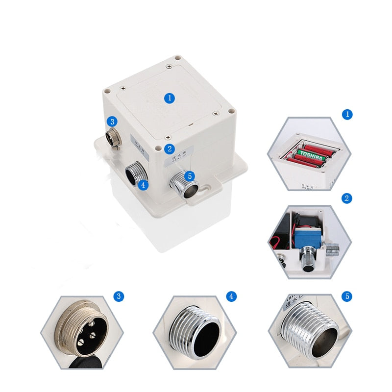 AquaSense Automatic Infrared Sensor Tap – Touchless Water Control for Hygiene & Efficiency