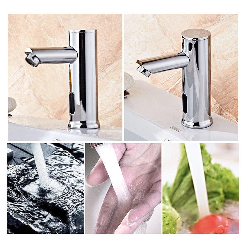 AquaSense Automatic Infrared Sensor Tap – Touchless Water Control for Hygiene & Efficiency