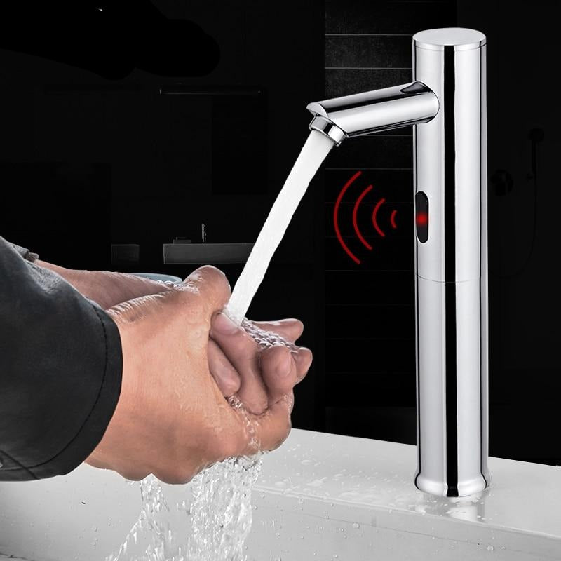 AquaSense Automatic Infrared Sensor Tap – Touchless Water Control for Hygiene & Efficiency