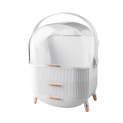 Elegant Makeup Organizer – Stylish Cosmetic Storage with Compartments