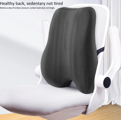 Ergonomic Memory Foam Seat & Back Cushion – Ultimate Comfort for Office Chairs