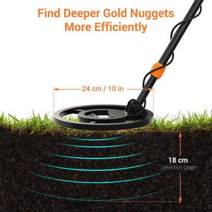 Best Gold Metal Detector | Handheld All-Metal Pinpoint Detector for Adults & Kids