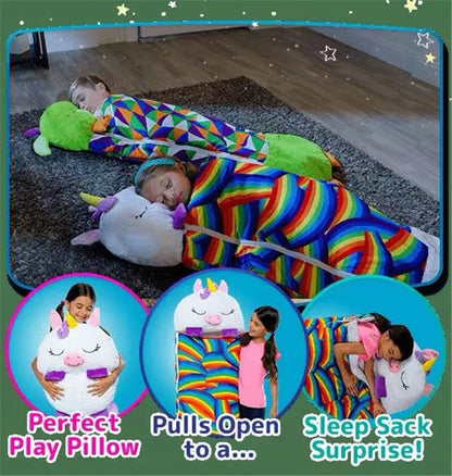 SnugglePals Kids Animal Sleeping Bag – Soft, Cozy & Fun Sleep Sack for Boys and Girls