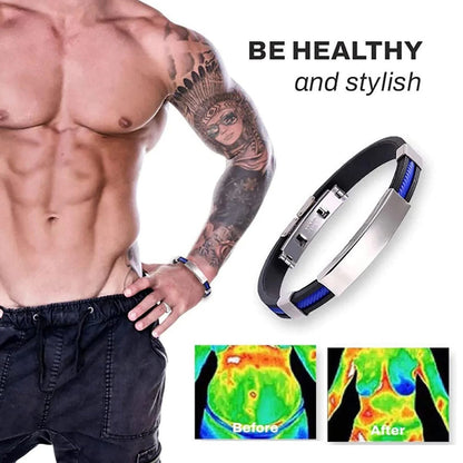 Magnetic Therapy Bracelet for Pain Relief – Premium Stainless Steel Design