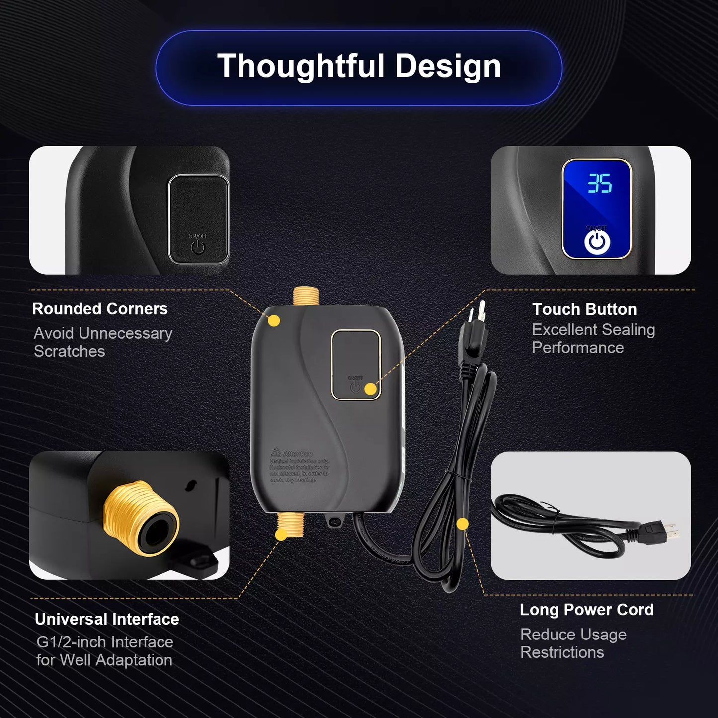 Instant Tankless Water Heater – Compact, Energy-Efficient Hot Water On Demand