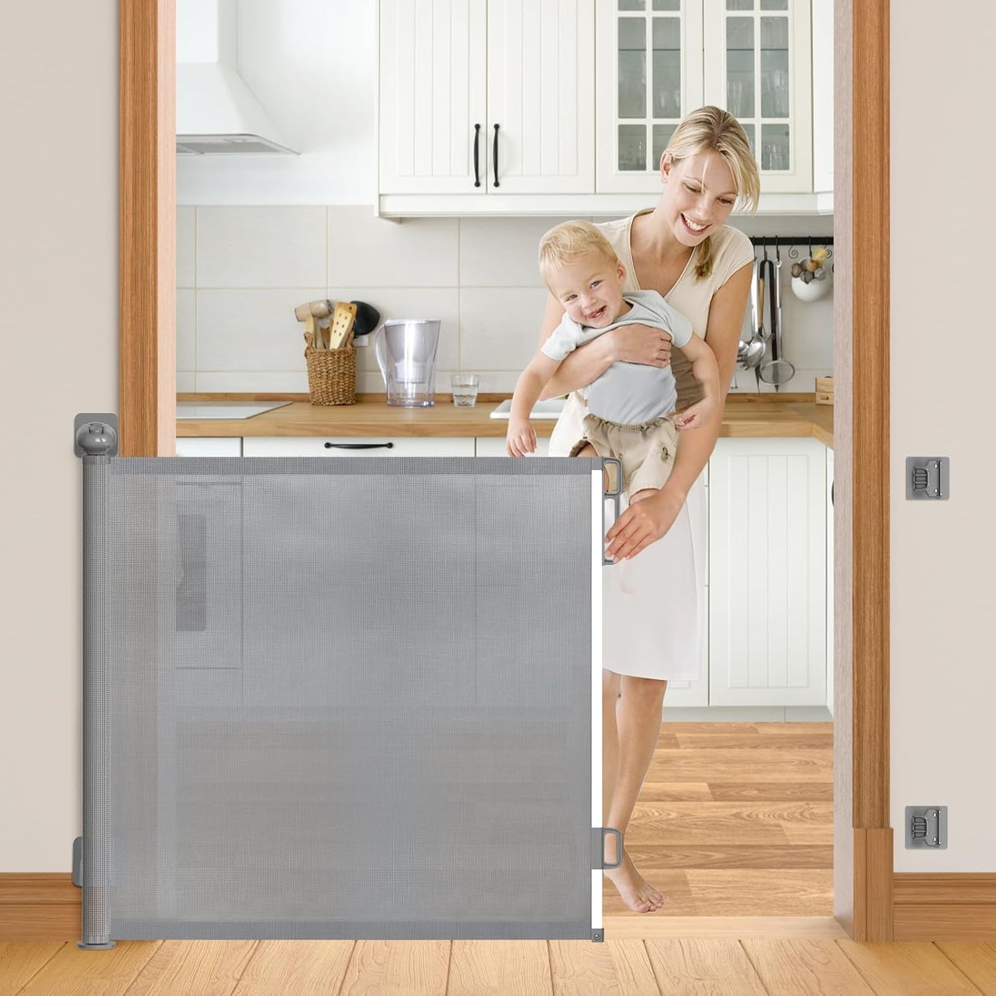SafeStep Retractable Safety Gate – For Babies, Children & Pets