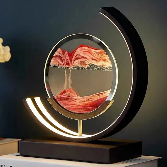 Deep Sea Sandscapes – Illuminated Moving Sand Art for Relaxing Home Décor