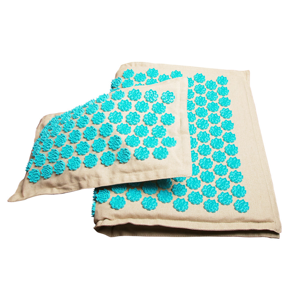 Acupressure Mat with Flat Pillow – Ultimate Relaxation & Pain Relief