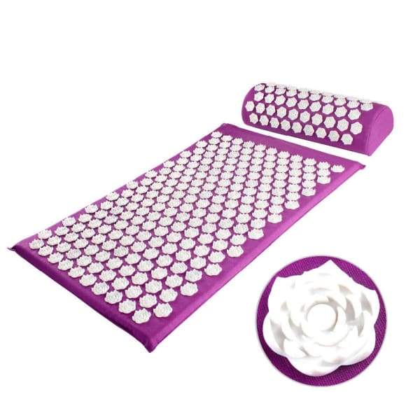 Lotus Acupressure Mat & Pillow Set – Natural Pain Relief & Relaxation