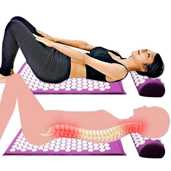 Lotus Acupressure Mat & Pillow Set – Natural Pain Relief & Relaxation