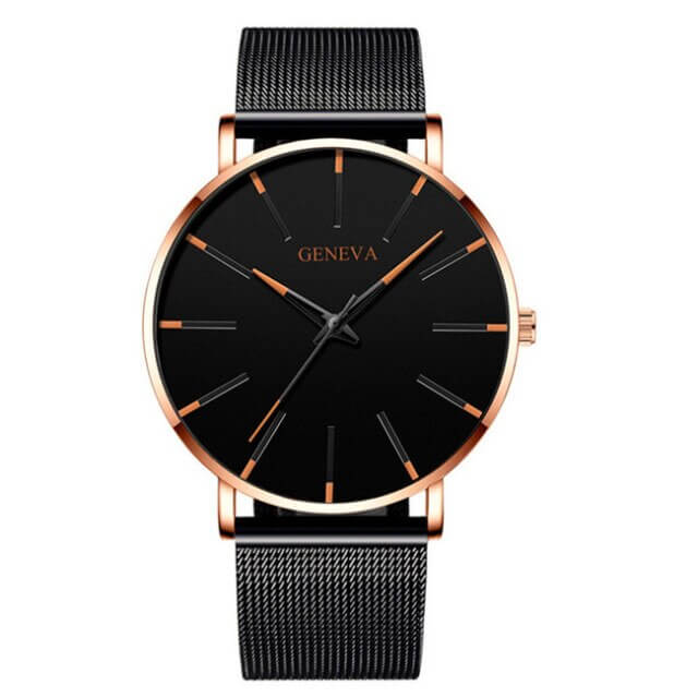 Men's Ultra-Thin Business Watch – Sleek, Minimalist & Timeless Style