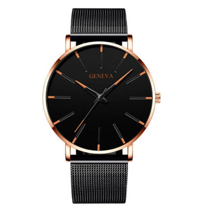 Men's Ultra-Thin Business Watch – Sleek, Minimalist & Timeless Style
