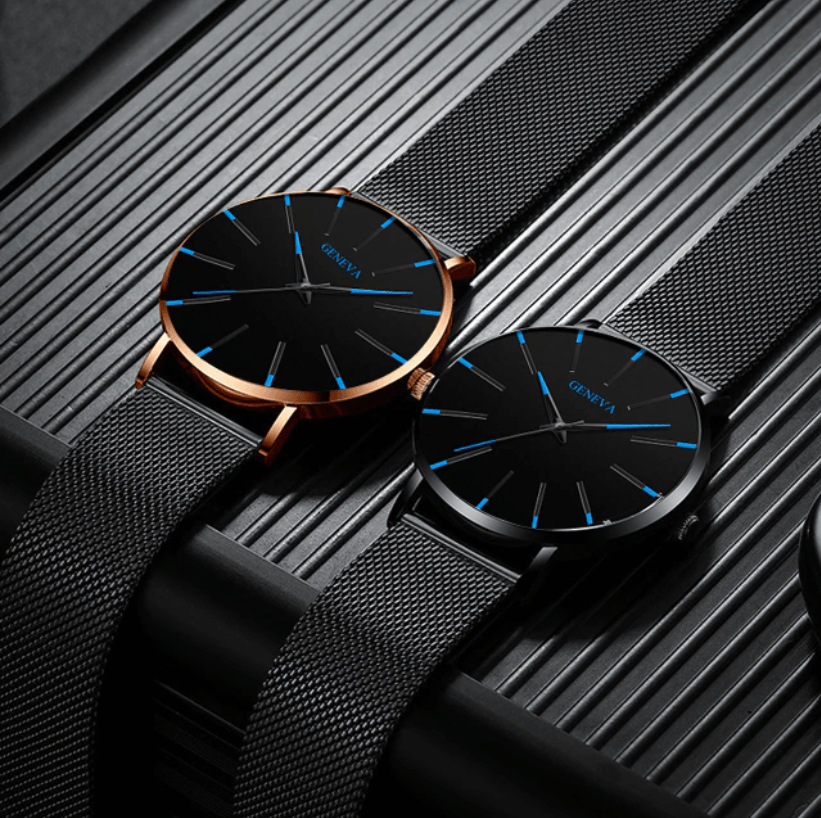 Men's Ultra-Thin Business Watch – Sleek, Minimalist & Timeless Style
