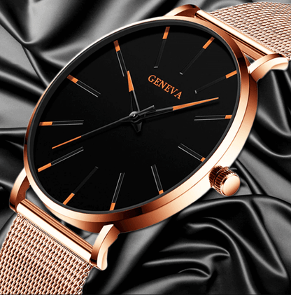 Men's Ultra-Thin Business Watch – Sleek, Minimalist & Timeless Style
