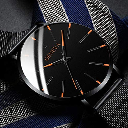 Men's Ultra-Thin Business Watch – Sleek, Minimalist & Timeless Style