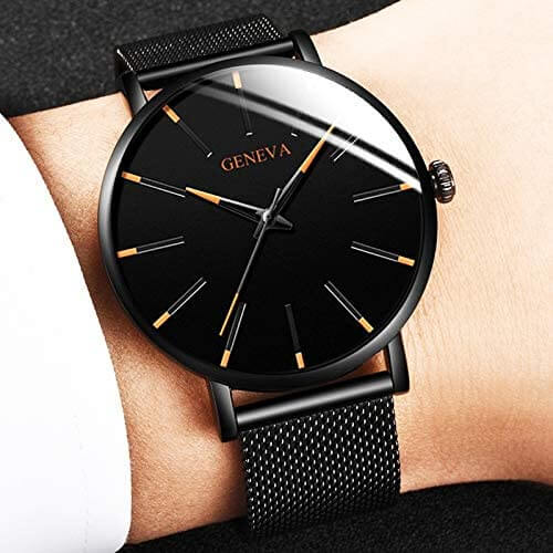 Men's Ultra-Thin Business Watch – Sleek, Minimalist & Timeless Style