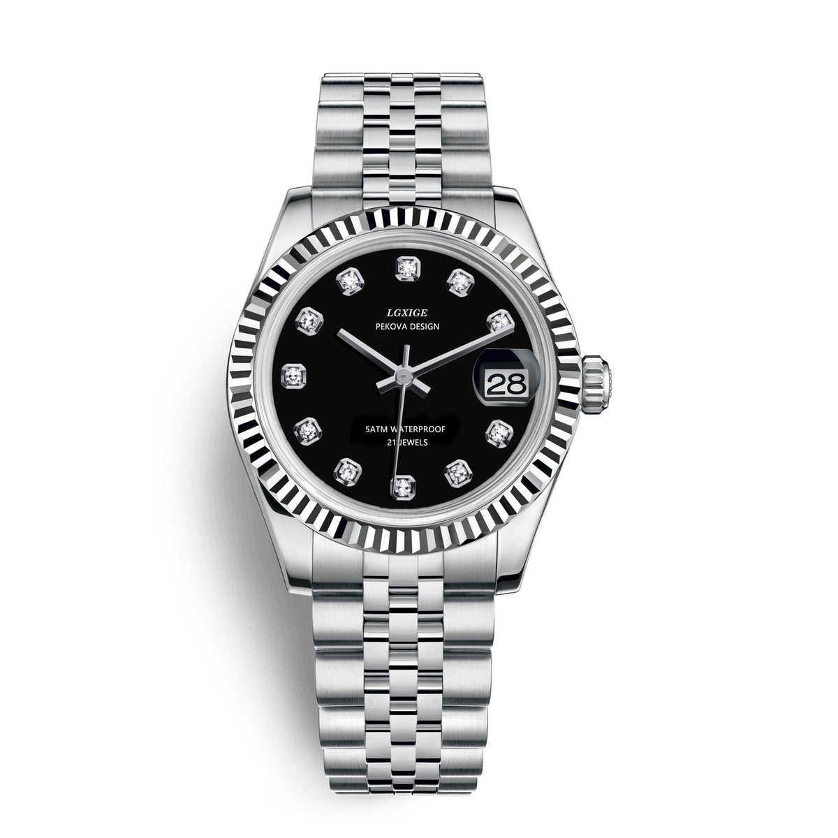 Classic Stainless Steel Wristwatch No. 296 – Timeless Elegance & Modern Precision
