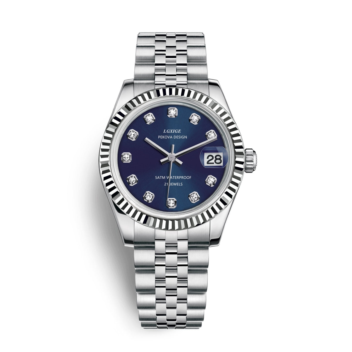 Classic Stainless Steel Wristwatch No. 296 – Timeless Elegance & Modern Precision