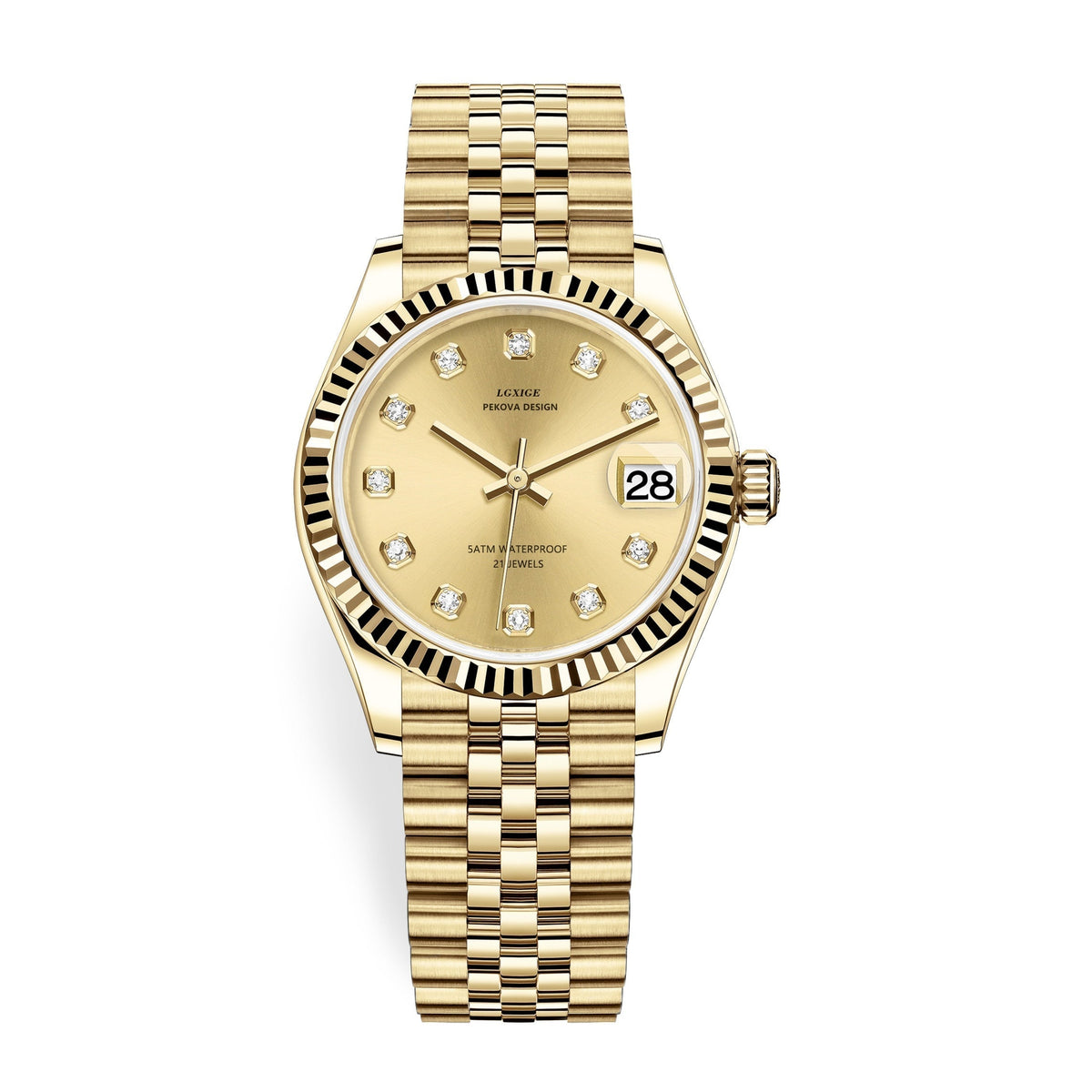 Classic Stainless Steel Wristwatch No. 296 – Timeless Elegance & Modern Precision