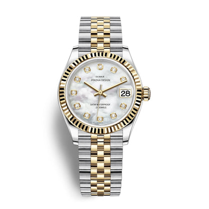 Classic Stainless Steel Wristwatch No. 296 – Timeless Elegance & Modern Precision