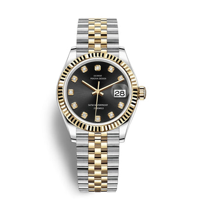 Classic Stainless Steel Wristwatch No. 296 – Timeless Elegance & Modern Precision