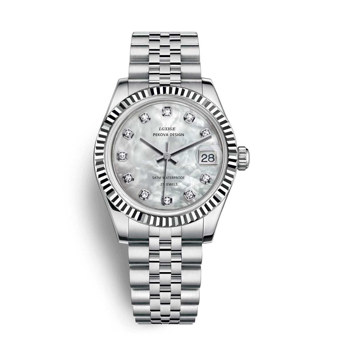 Classic Stainless Steel Wristwatch No. 296 – Timeless Elegance & Modern Precision