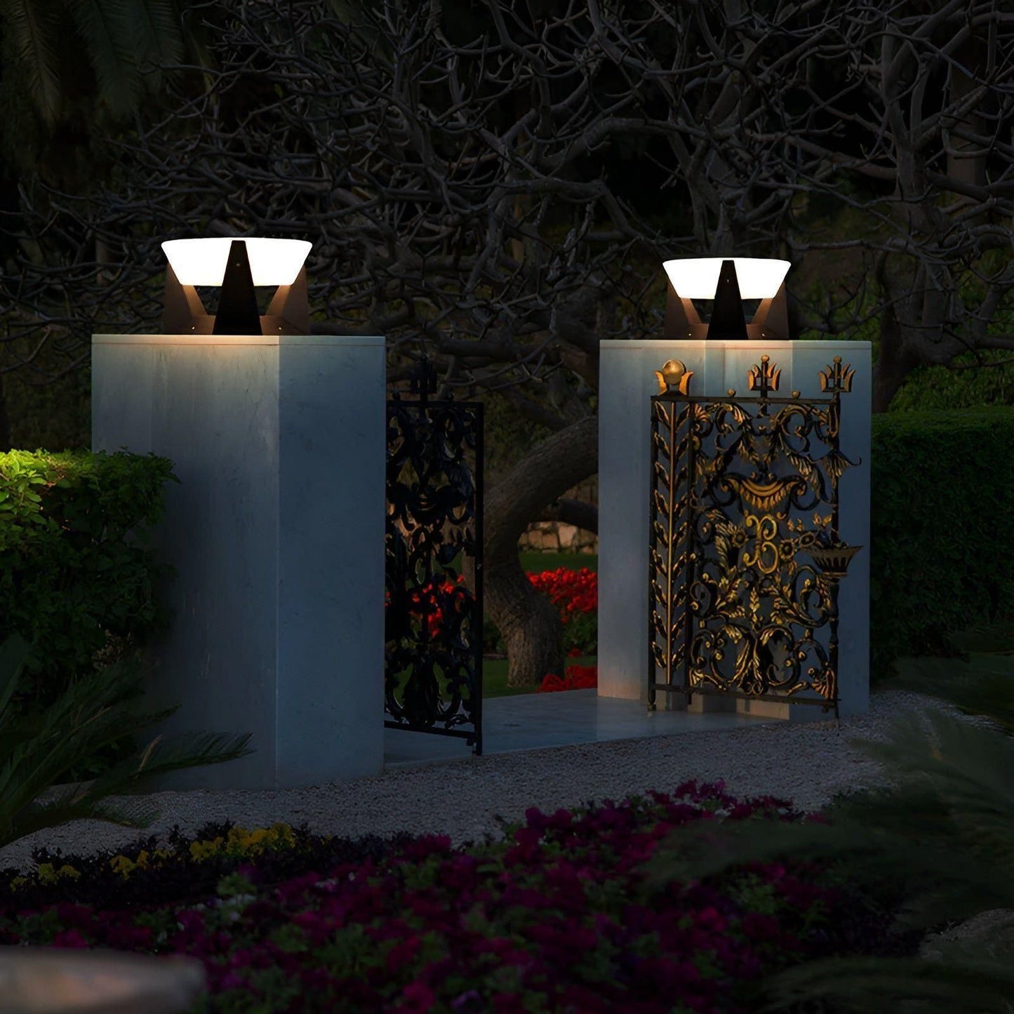 Luxio Solar – Luxurious Solar-Powered Japanese Garden Lamp