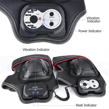 Physiotherapy Knee Massager Braces with Heat for Knee Pain Treatment and Recovery